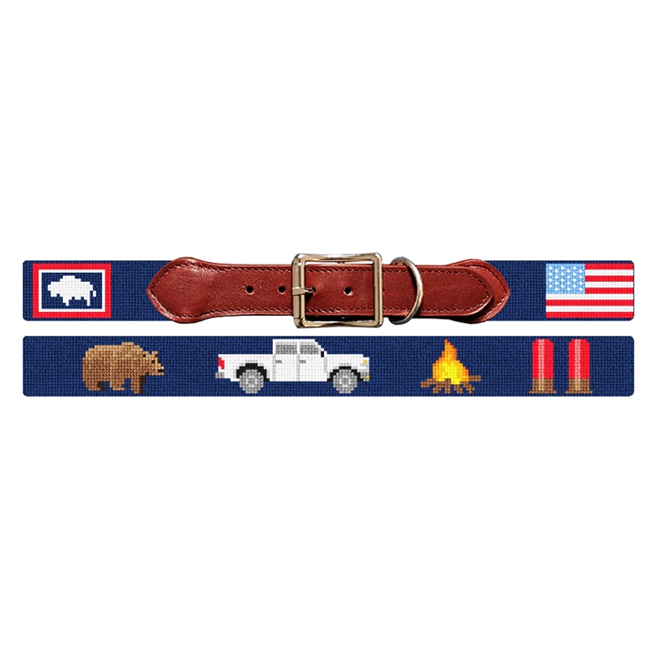 Life Treasures Custom Needlepoint Dog Collar