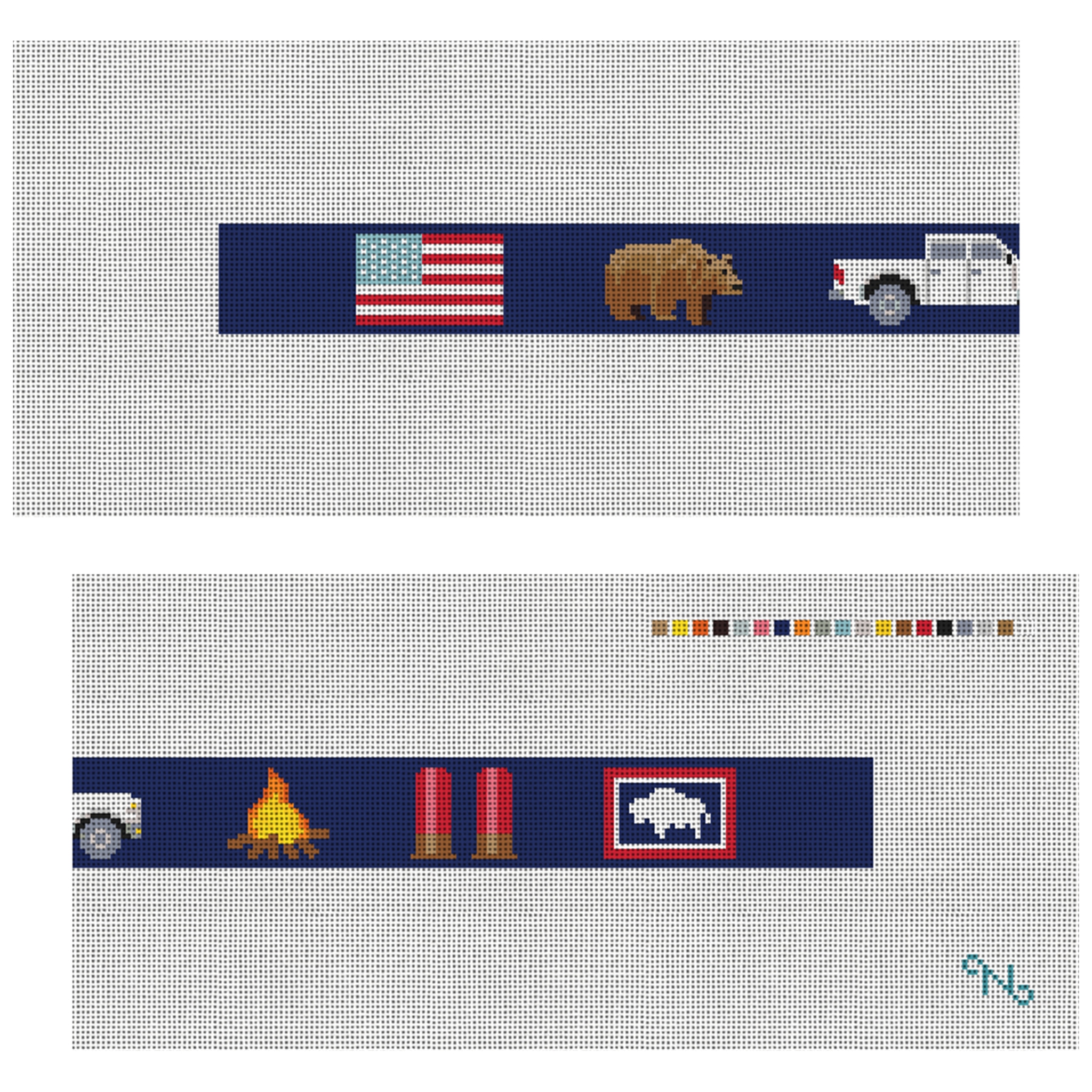 Life Treasures Custom Needlepoint Dog Collar Kit