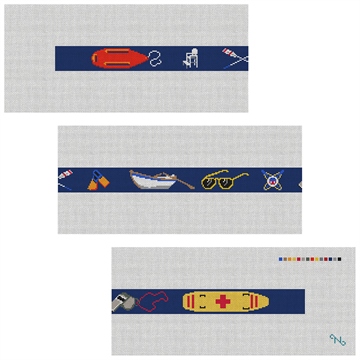 Lifeguard Needlepoint Belt Kit