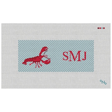 Lobster Needlepoint Flask Kit