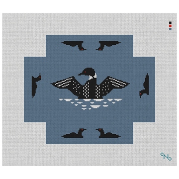 Loon Brick Cover Needlepoint Kit
