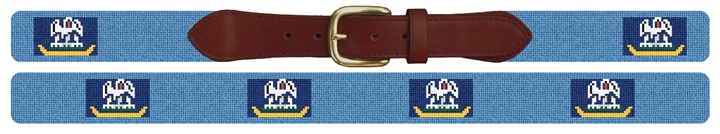 Louisiana Flag Needlepoint Belt