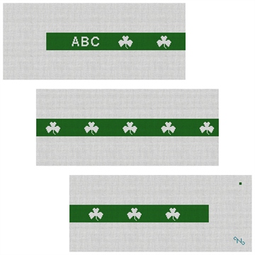 Lucky Irish Needlepoint Belt Kit
