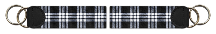 MacFarlane Tartan Needlepoint Key Fob