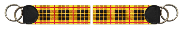 MacLeod of Lewis Tartan Needlepoint Key Fob