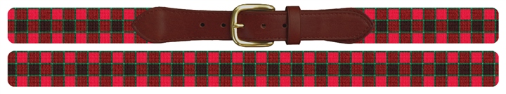 MacNab Tartan Needlepoint Belt