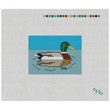 Mallard Needlepoint Card Wallet Kit
