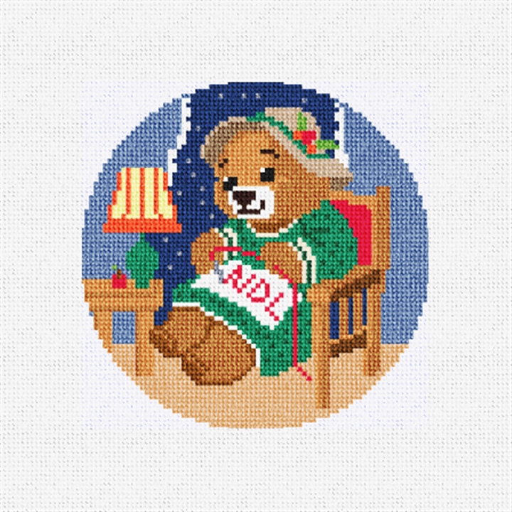 Mama Bear's Needlepoint Ornament Kit