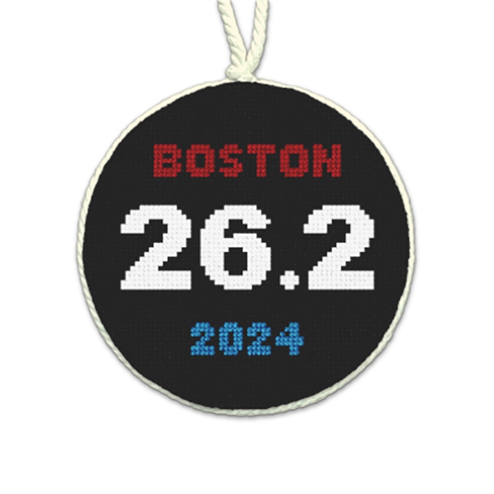 Marathon Needlepoint Ornament