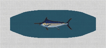 Marlin Cummerbund Needlepoint Kit