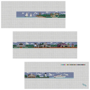 Martha's Vineyard Needlepoint Belt Kit