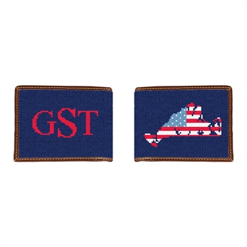 Martha's Vineyard Needlepoint Wallet