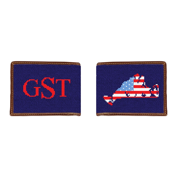 Martha's Vineyard Needlepoint Wallet