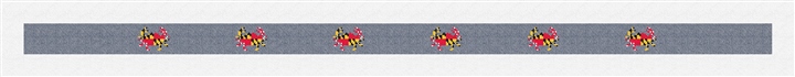 Maryland Crab Needlepoint Belt Kit