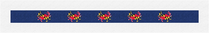 Maryland Crab Needlepoint Dog Collar Kit
