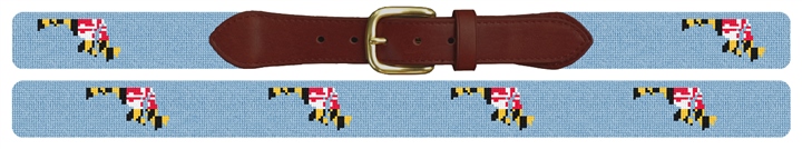 Maryland State Needlepoint Belt