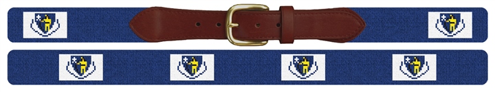 Massachusetts Flag Needlepoint Belt