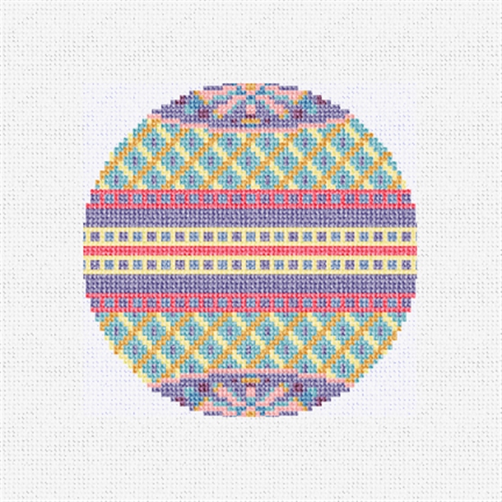 Merry and Cheer Needlepoint Ornament Kit