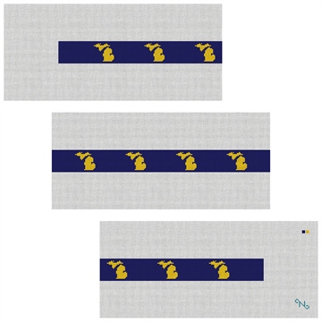 Michigan State Needlepoint Belt Kit