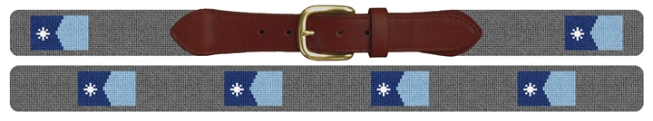 Minnesota Flag Needlepoint Belt
