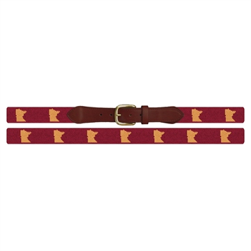 Minnesota State Needlepoint Belt
