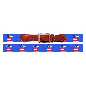 Minnesota State Needlepoint Dog Collar