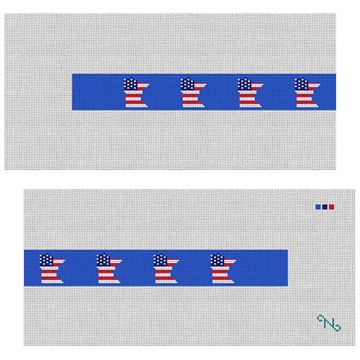 Minnesota State Needlepoint Dog Collar Kit
