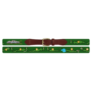 Misquamicut Golf Course Needlepoint Belt