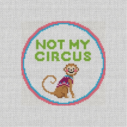 Monkey Business Needlepoint Ornament Kit