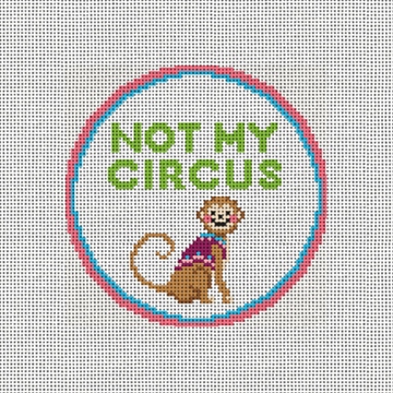 Monkey Business Needlepoint Ornament Kit