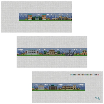 Morningside Heights Needlepoint Belt Kit