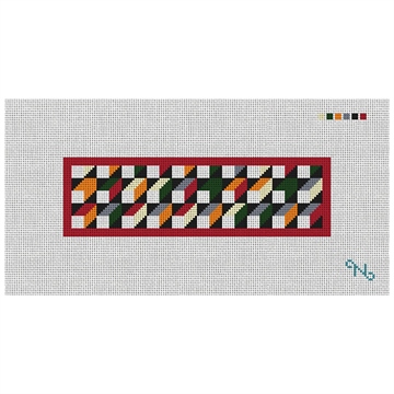 Mosaic Face Mask Panel Needlepoint Kit