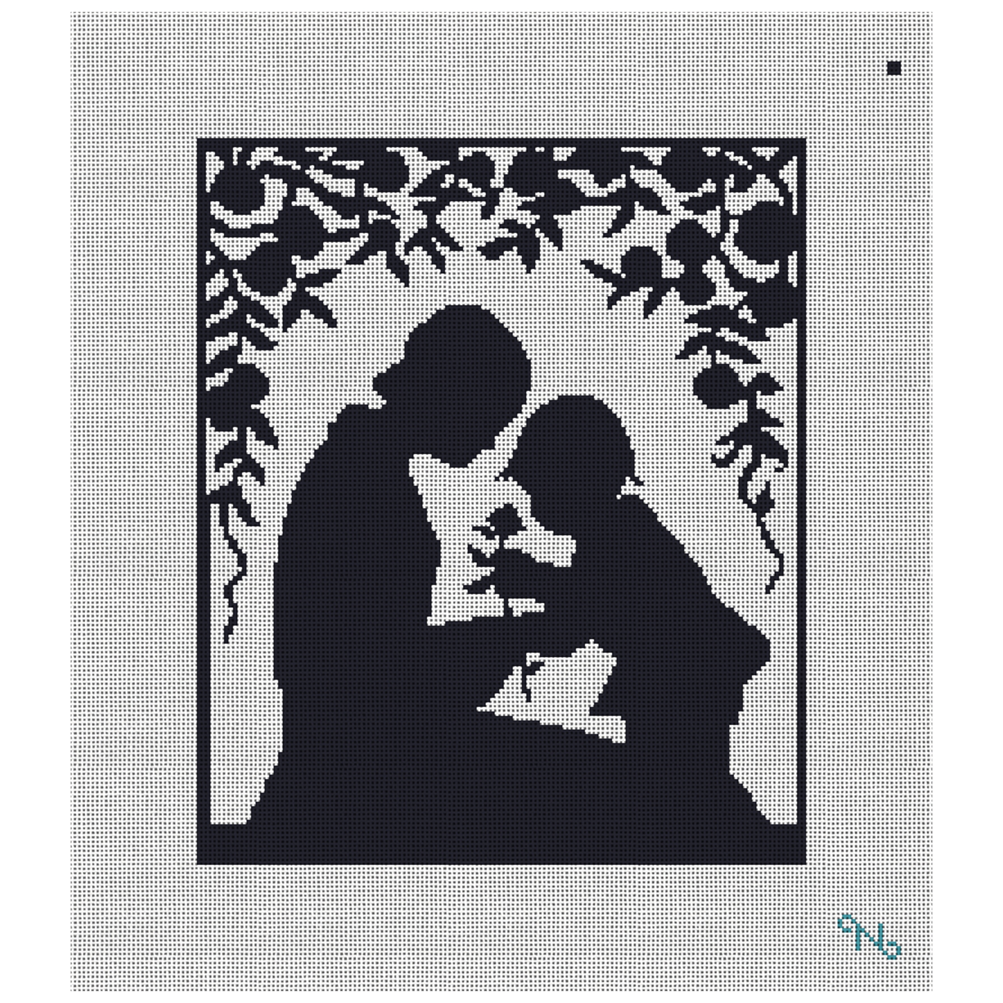 Mother and Child Needlepoint Kit
