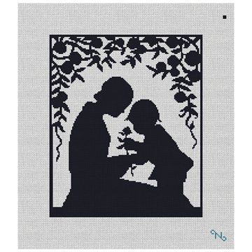 Mother and Child Needlepoint Kit