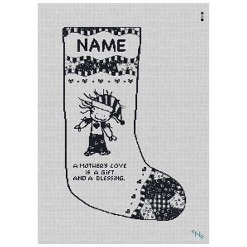Mother's Love Needlepoint Stocking Kit