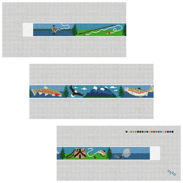 Mountain Stream Fly Fishing Belt Kit Stitched Preview