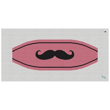 Mustache Cummerbund Needlepoint Kit
