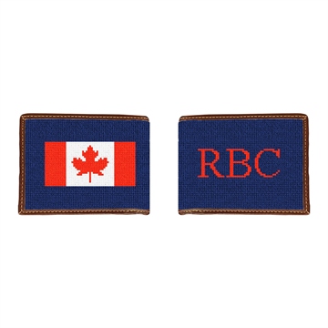 My Favorite Flag Needlepoint Wallet