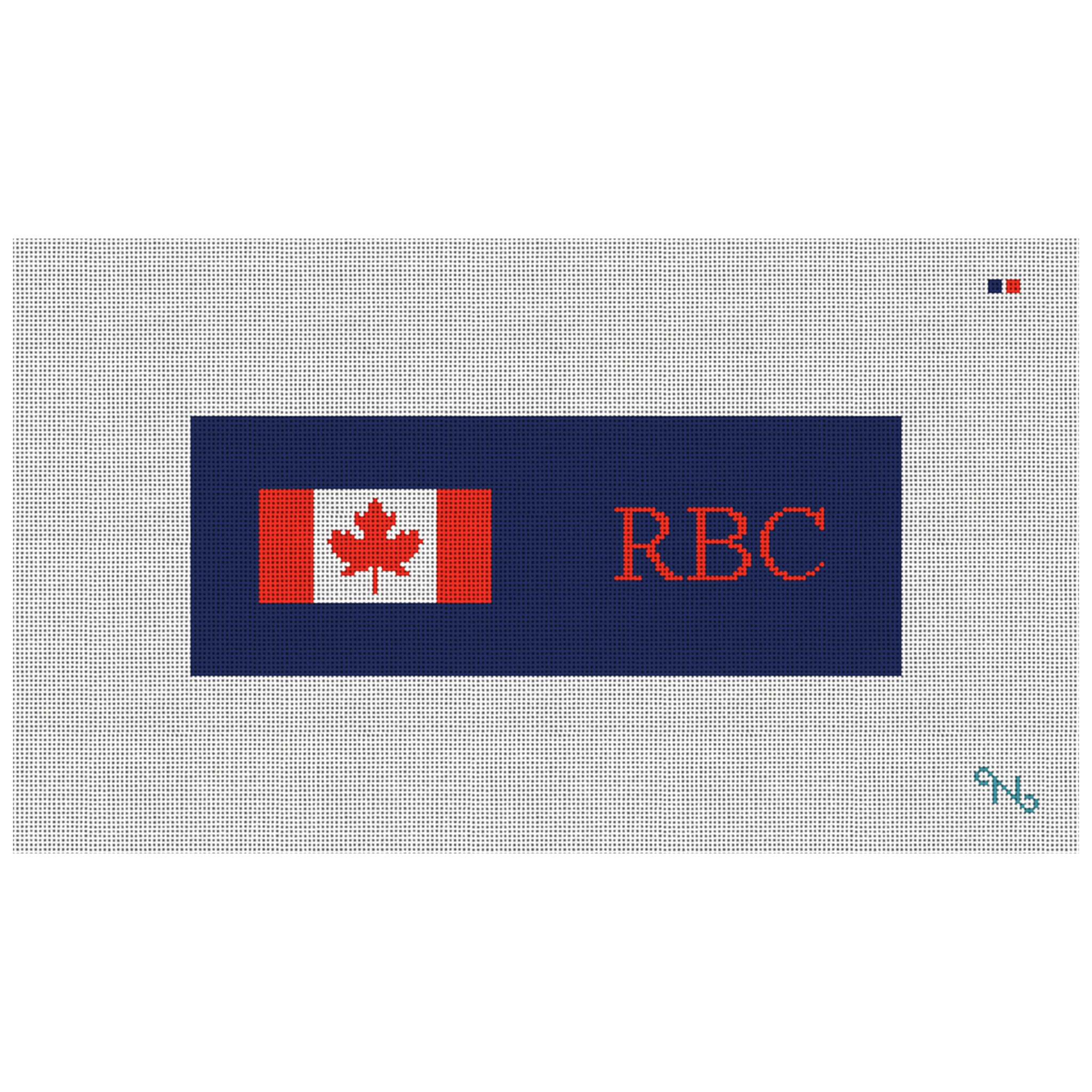 My Favorite Flag Needlepoint Wallet Kit