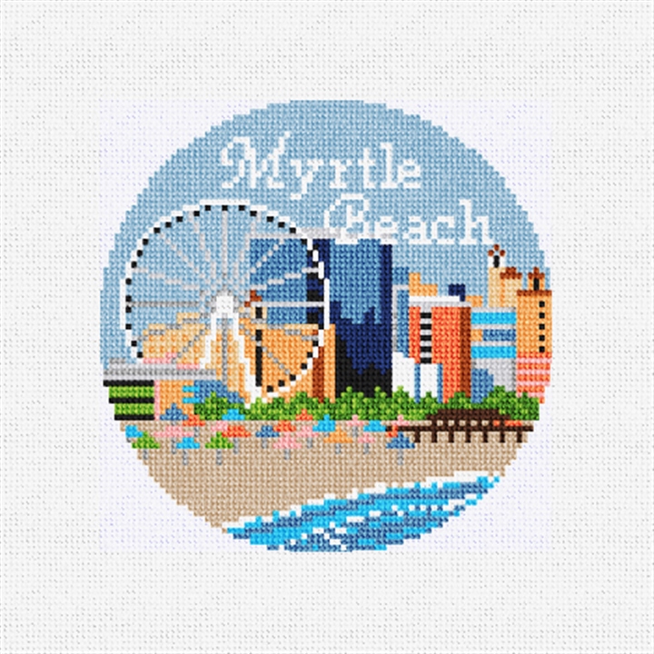 Myrtle Beach Needlepoint Ornament Kit