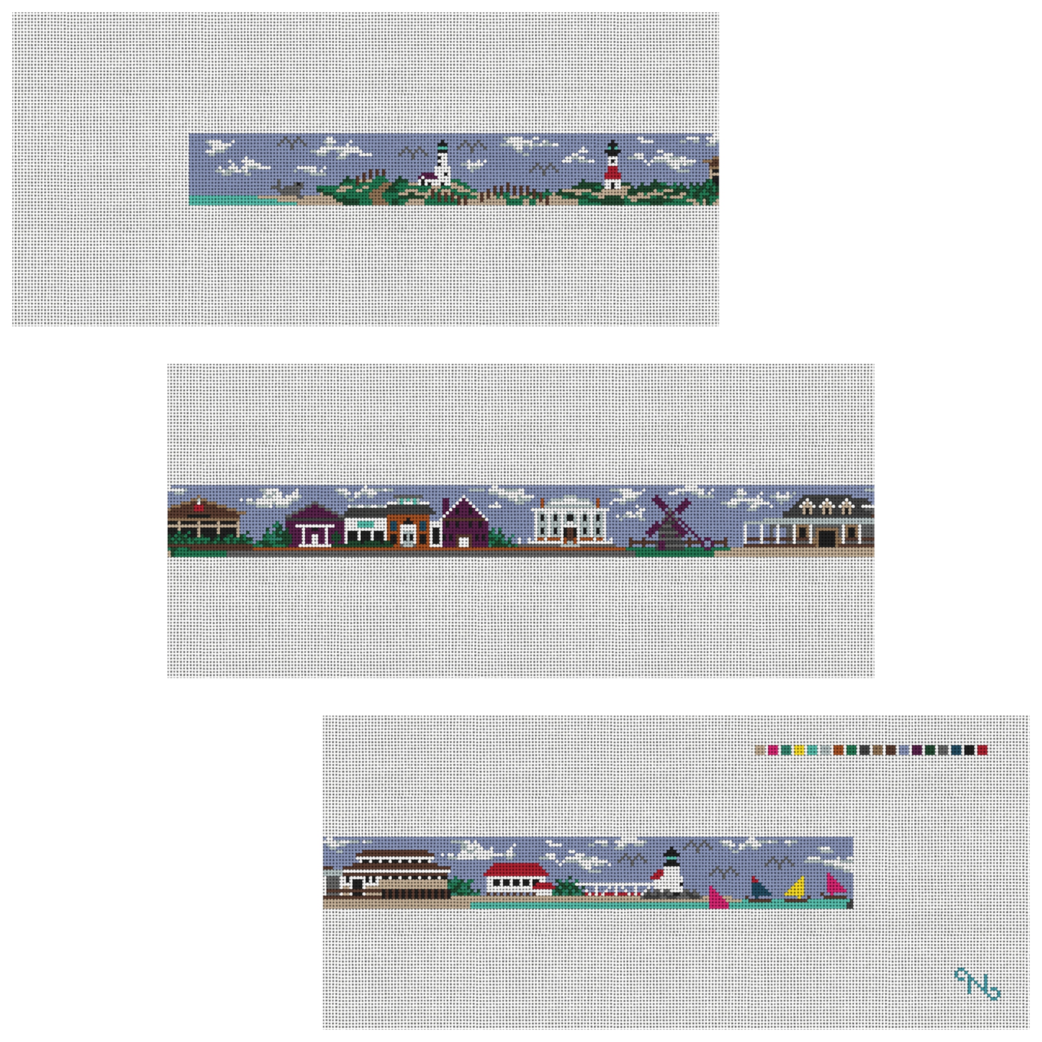 Nantucket Commemorative Needlepoint Kit