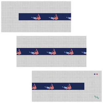 Nantucket Needlepoint Belt Kit