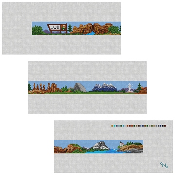 National Parks Needlepoint Belt Kit