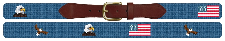 National Pride Needlepoint Belt 