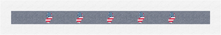 New Jersey State Needlepoint Dog Collar Kit