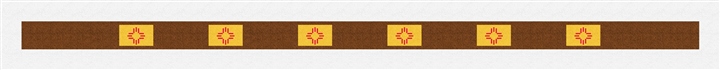 New Mexico Flag Needlepoint Belt Kit
