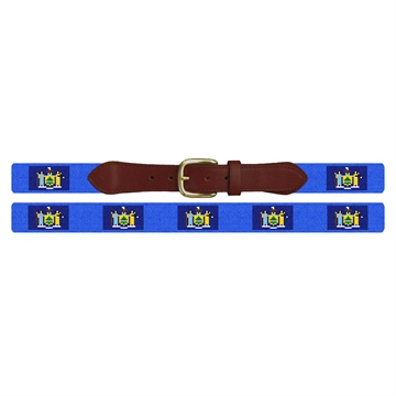 New York Flag Needlepoint Belt