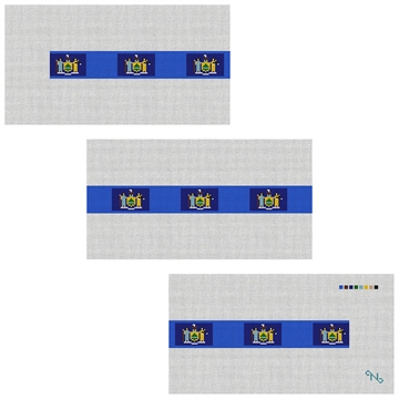 New York Flag Needlepoint Belt Kit