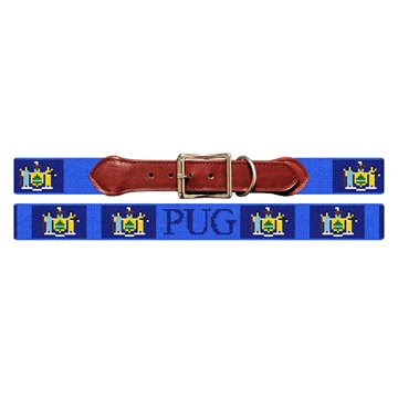 New York Flag Needlepoint Dog Collar