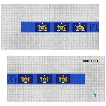 New York Flag Needlepoint Dog Collar Kit